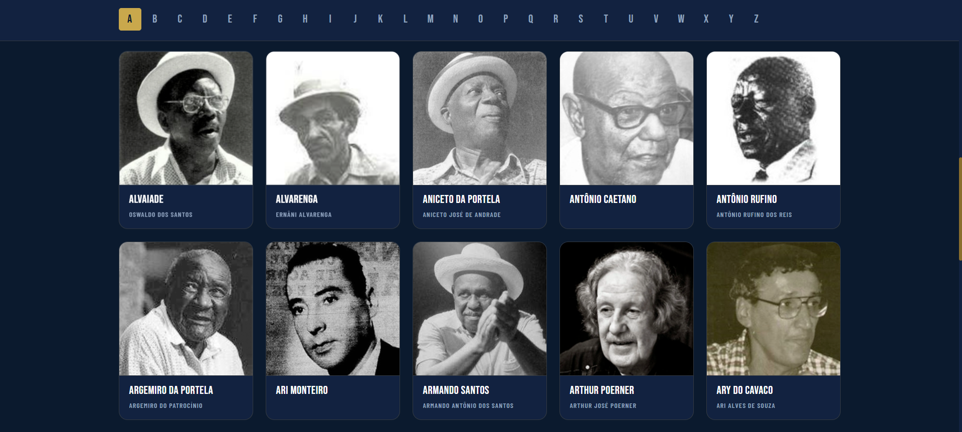 Acervo Musical do Consulado da Portela de São Paulo