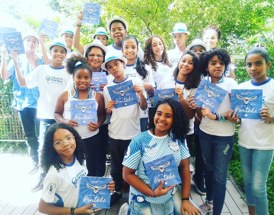 Apresentação do Geração Portela no lançamento
